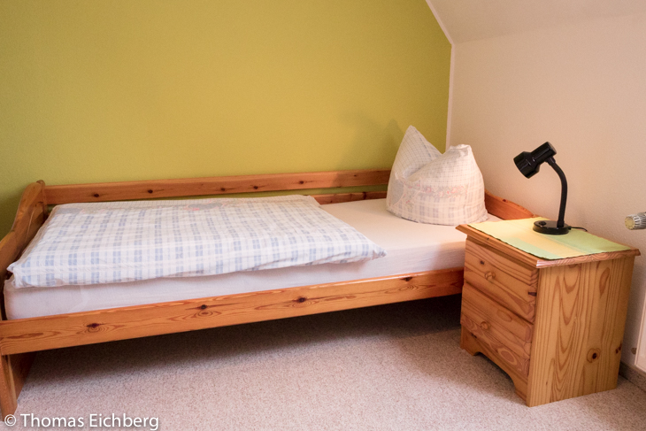 Ferienwohung bis 5 Personen: Schlafzimmer mit 2 Einzelbetten